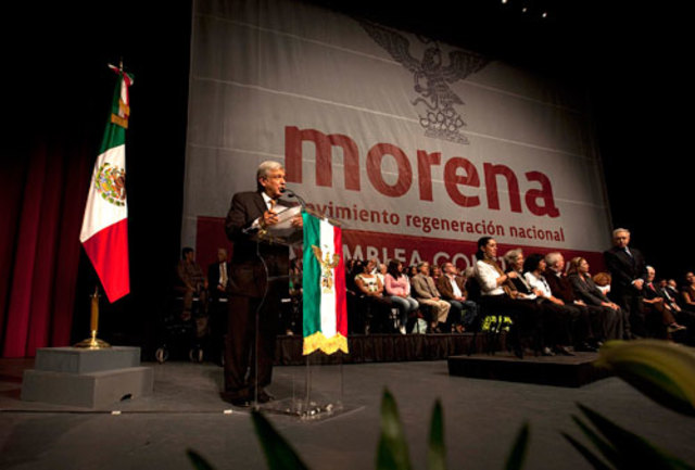 López Obrador anuncia su separación del PRD, PT y Movimiento Ciudadano