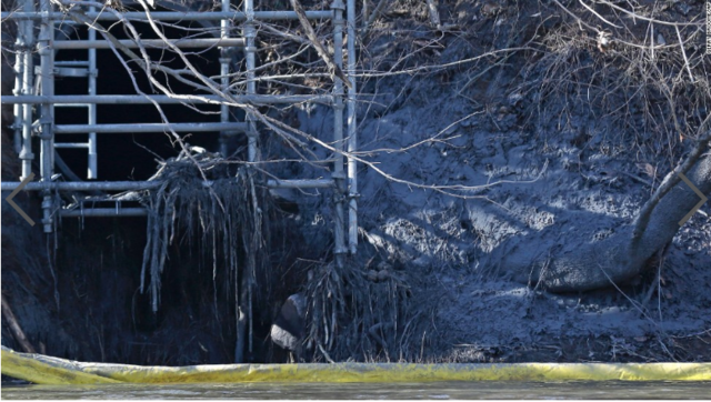 North Carolina coal ash spill in Dan river