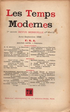 Revista "Les Temps Modernes"