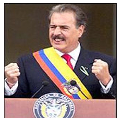 Es elegido presidente Andres Pastrana Arango