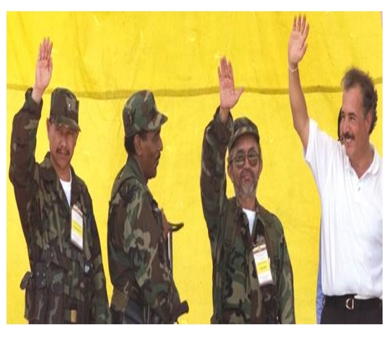 Firma de acuerdos de los Pozos