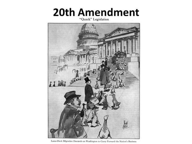 20th Amendment