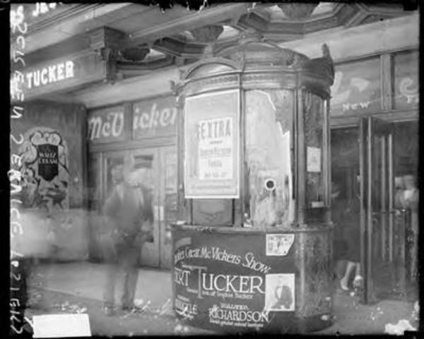 Vaudeville nickelodens