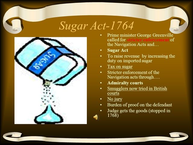 sugar act