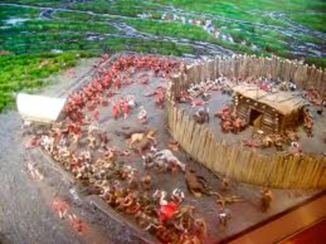 French and Indian War Attack on Fort Necessity