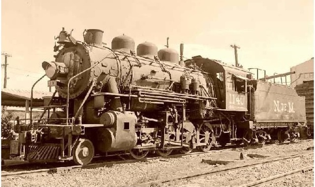 Llegada del ferrocarril a la frontera.