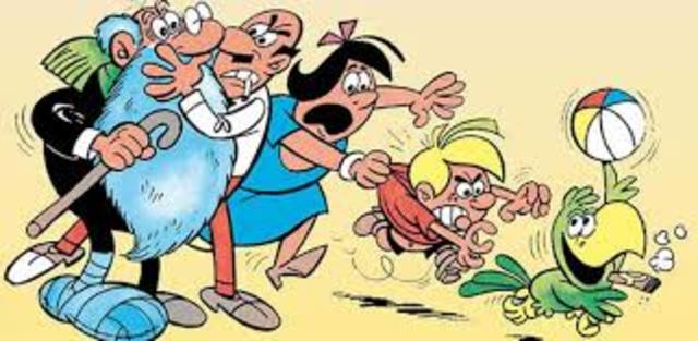 La familia Cebolleta de Vázquez