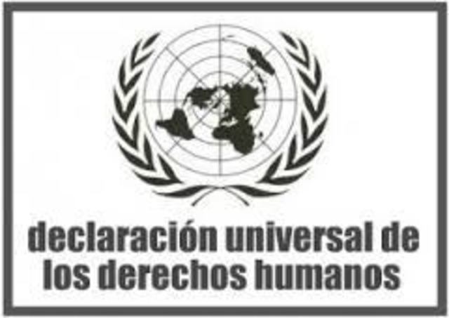 Declaración universal de los derechos humanos.