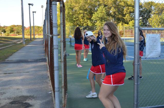 Division Champions for Girl's Tennis