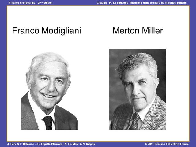 Franco Modigliani y Merton Miller