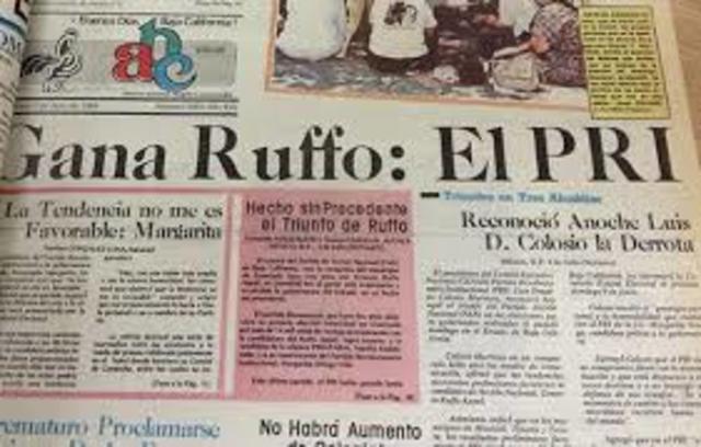 Derrota política en un estado