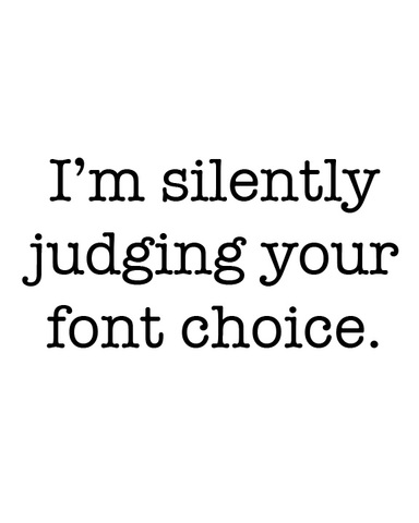 Font Snob