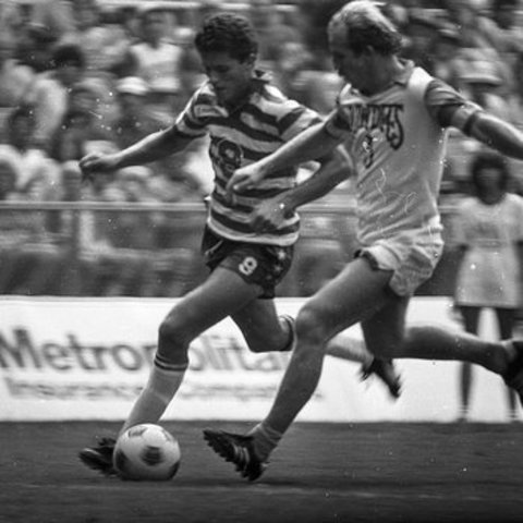 A forgotten soccer game