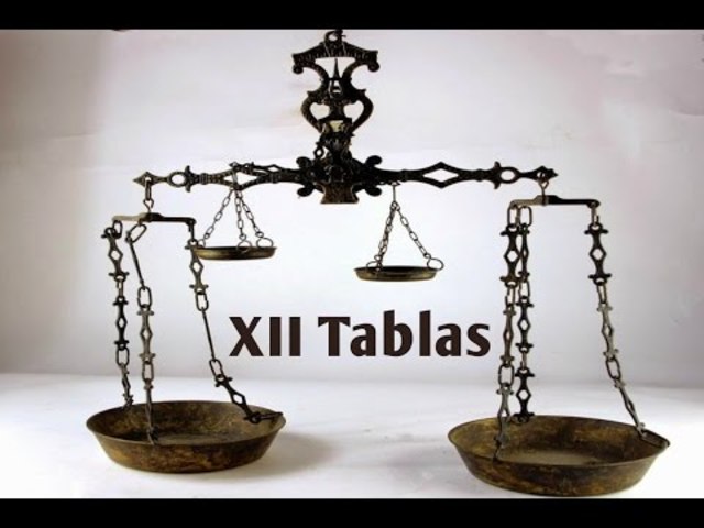 Ley de las XII Tablas.