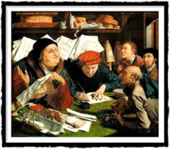 Se imponen las alcabalas, una figura fiscal.