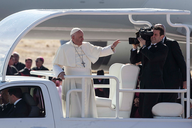Papa Francisco visita a cd Juárez