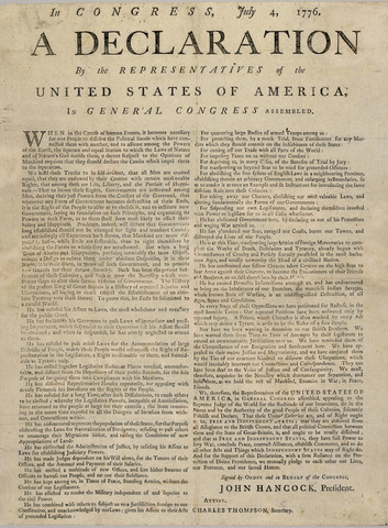 The Declaration Of Independence