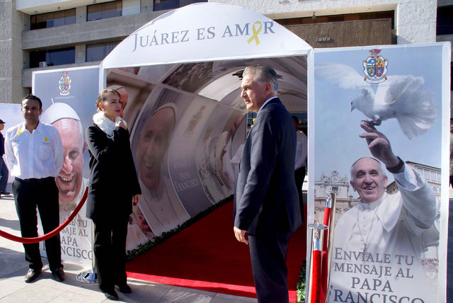 El Papa Francisco visita a Ciudad Juárez