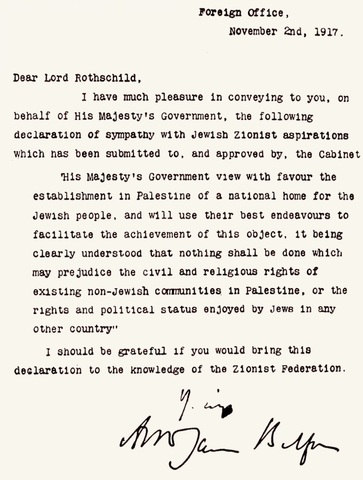 Balfour Declaration