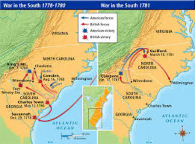 British Victories in the South
