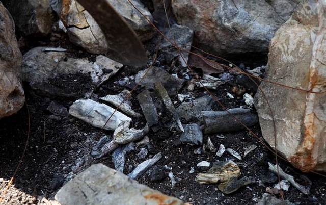 Restes d' una foguera