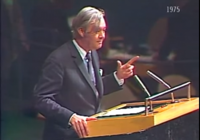 The UN deems Zionism racism