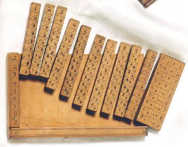 varillas de numeracion - Jonh Napier