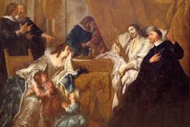 Louis XIV dies