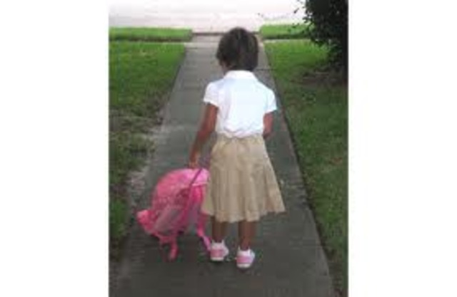 First Day Of Pre-School