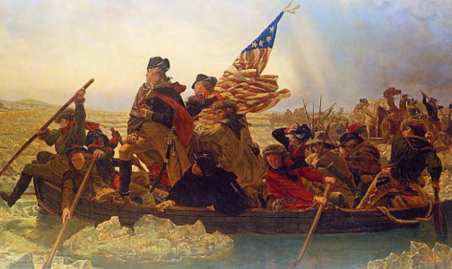 Washington's Christmas night surprise attack