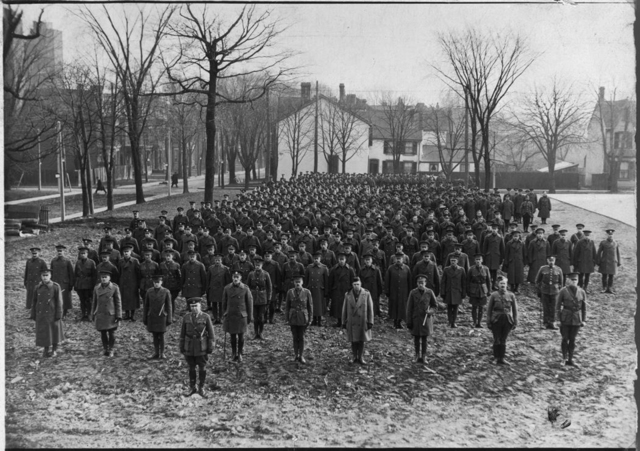 Eighteen thousand Canadian Soldiers head to the western front