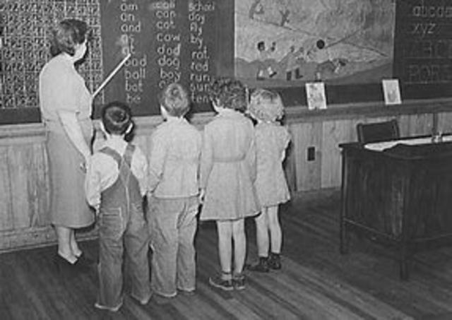 Scout's first day of school