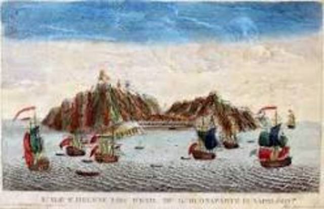 Napoleon Bonaparte's exile to St. Helena