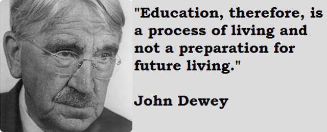 John Dewey's push for progressivism
