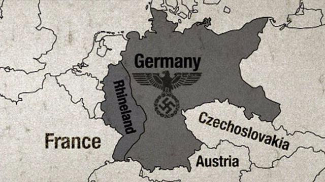 Germany violates the Treaty of Versailles