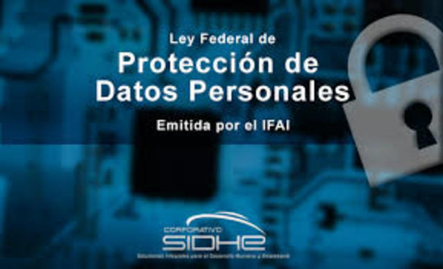Primera ley federal de protección de datos personales.