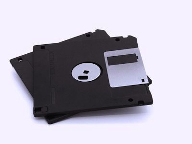 the floppy disk