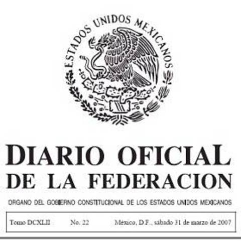 Es publicado en el Diario Oficial de la Federación un decreto.
