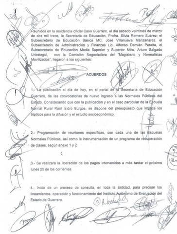 El senado recibió la minuta en cuestión