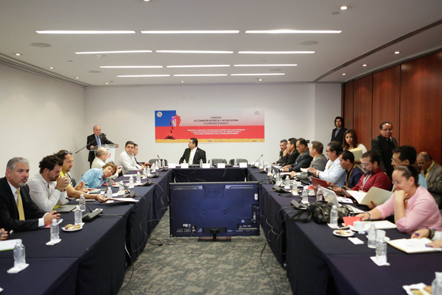 Se llevo a cabo una reunión de la comisión del senado de la república