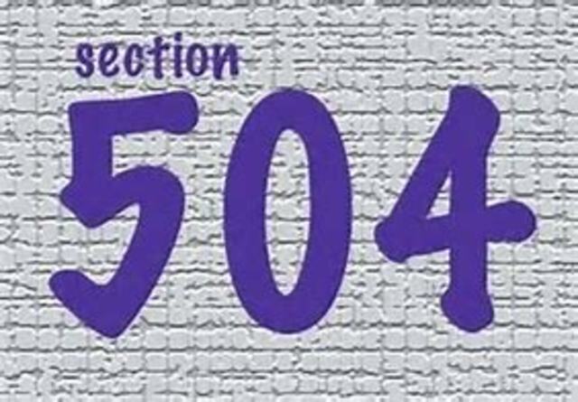 Section 504: Vocational Rehabilitation Act of 1973 (PL 93-112)