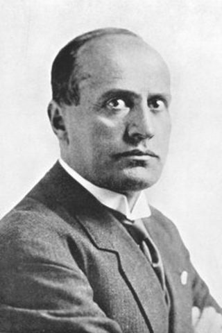 Benito Mussolini and the fascist party