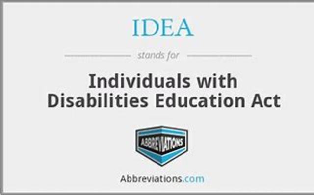 Individuals with Disabilities Education Act (IDEA)