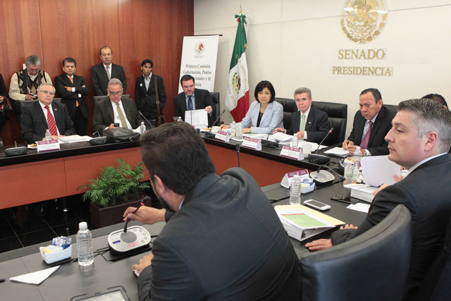 Reunión de Comisión de Puntos Constitucionales