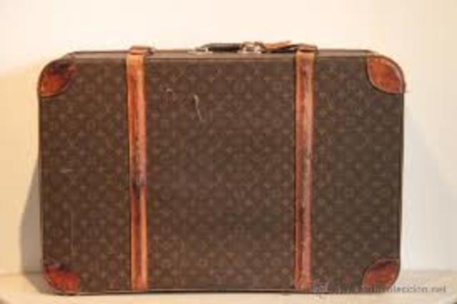 Maletas de Louis Vuittón Paris.