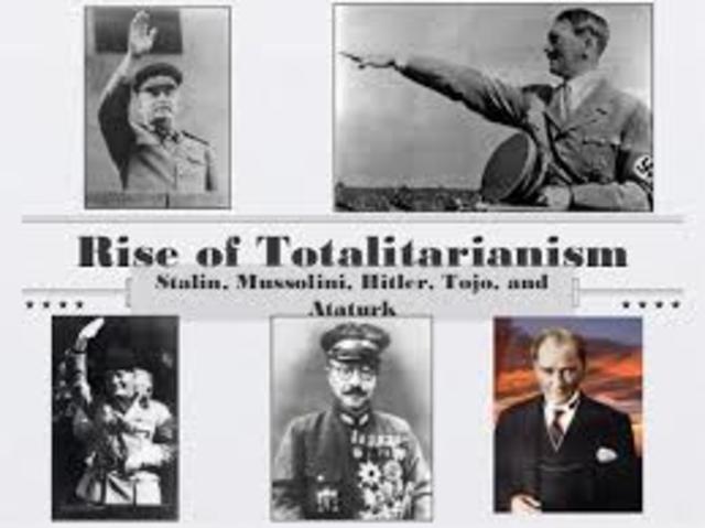 The rise of totalitarian leaders