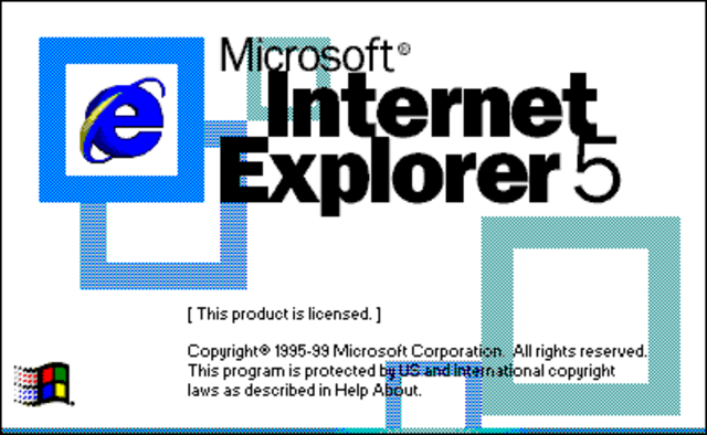 Internet Explorer 5 for Windows
