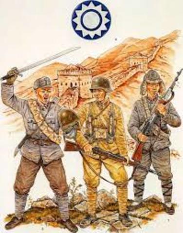 Jiang Jieshi has control of Beijing.