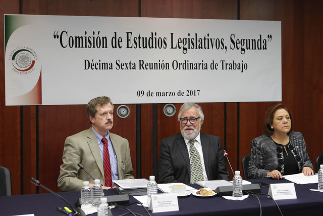 El Senado recibió la minuta en cuestión, la cual fue turnada a las Comisiones Unidas de Puntos Constitucionales y Estudios Legislativos