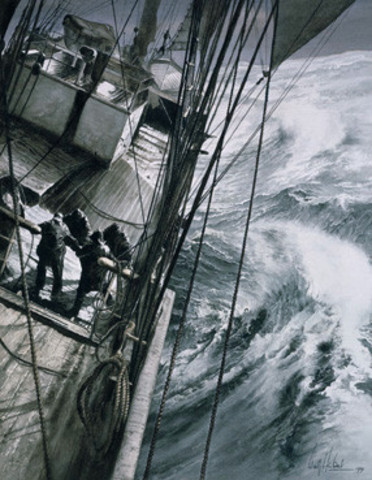 Amundsen and his crew left Oslo.